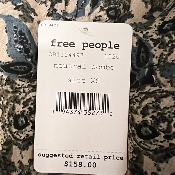 NWT Free People Tangier Maxi - Picture 5 of 5